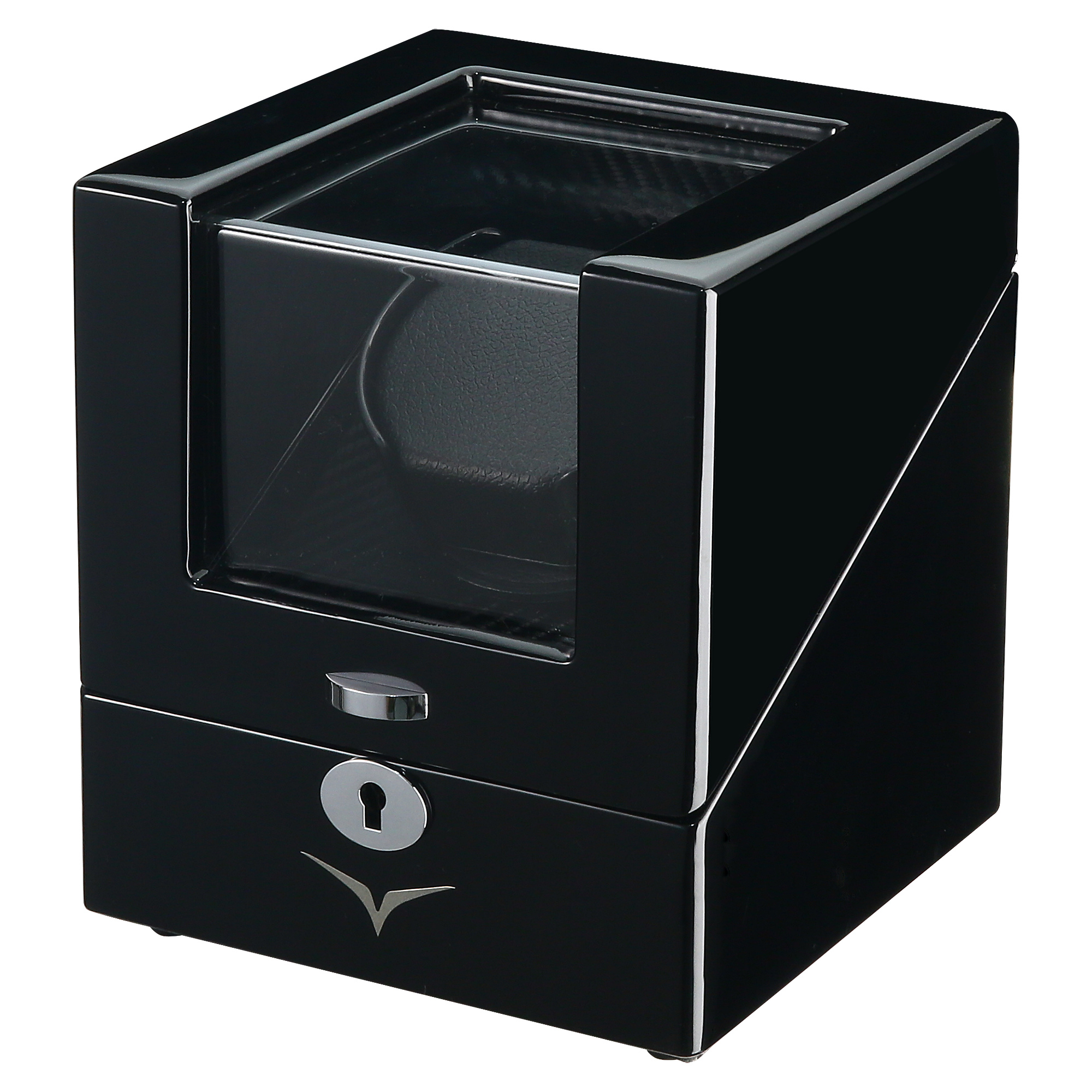 Seconds - Waratah Watch Winder Box for 1 Watch in Black (H)