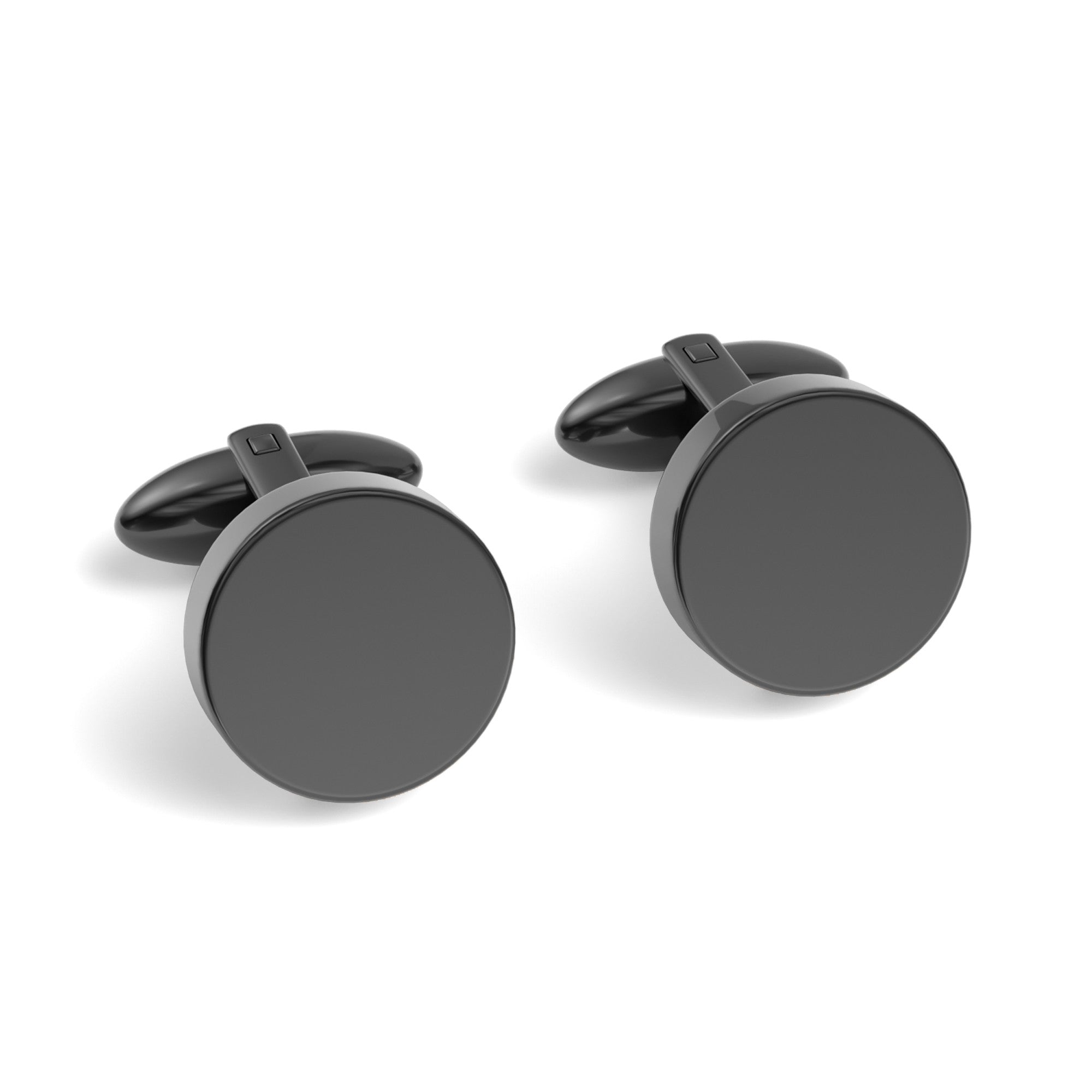 Round Engravable Cufflinks (Blank)