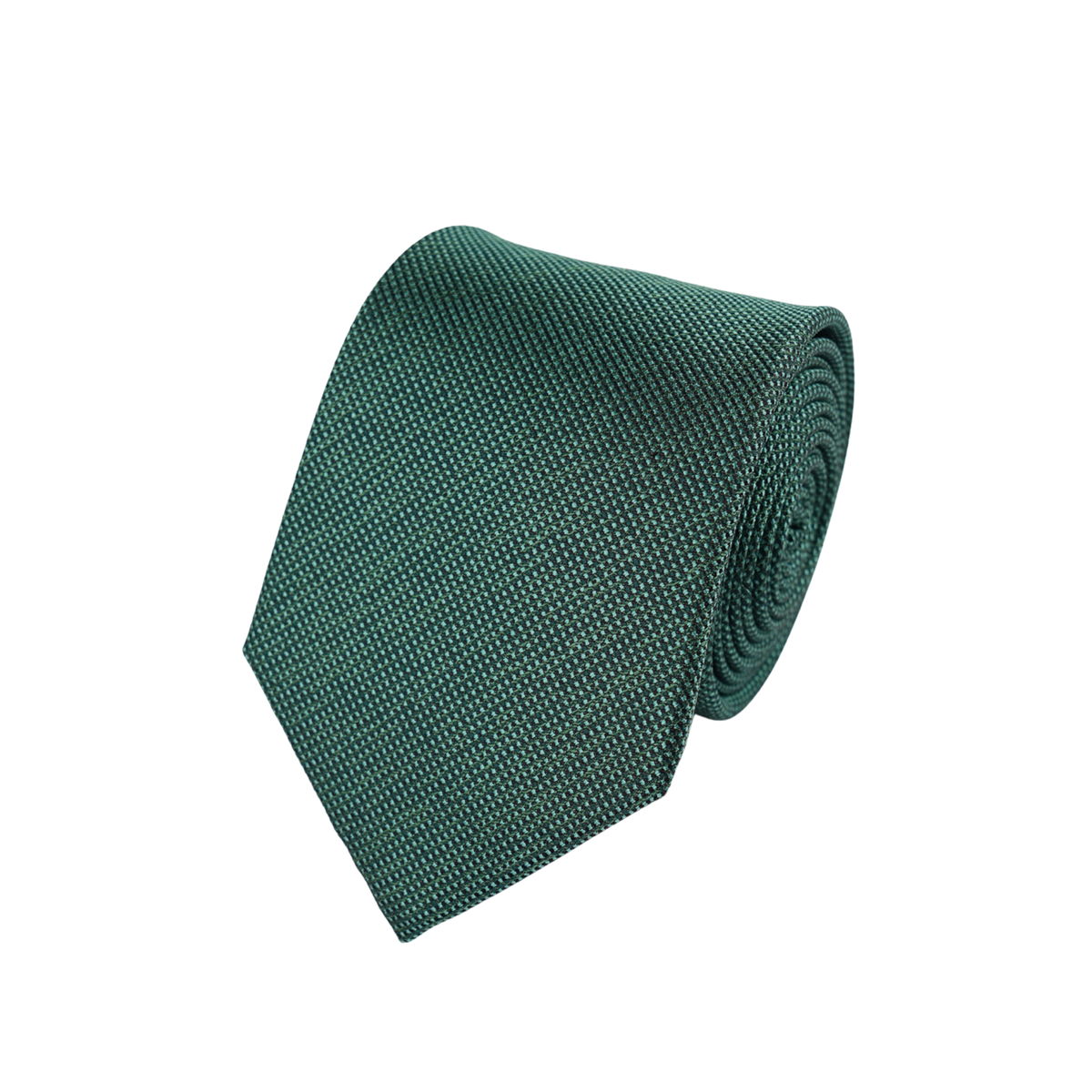 Green Textured Tie