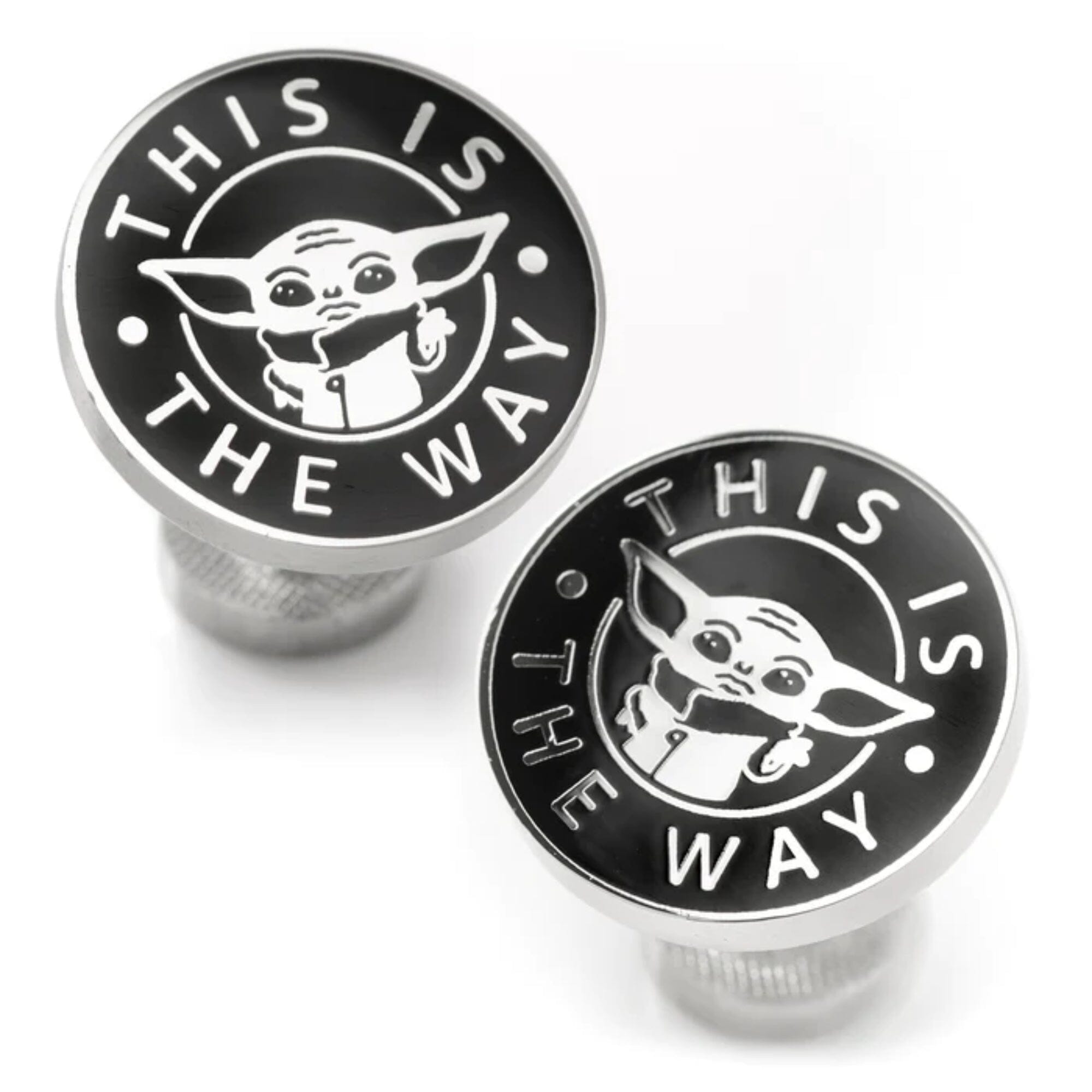 Grogu "This Is The Way" Cufflinks Novelty Cufflinks Star Wars