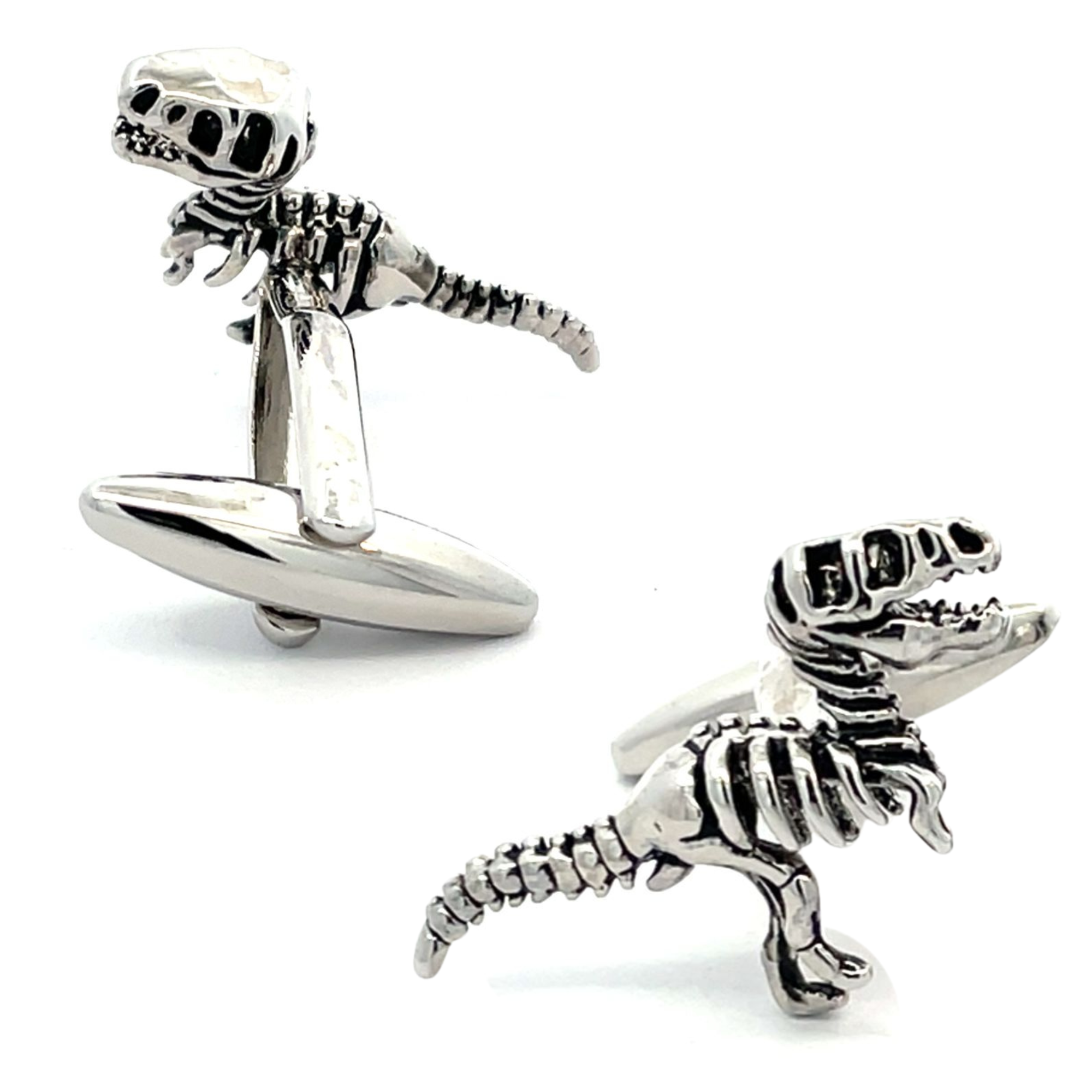 T-Rex Skeleton Dinosaur Cufflinks