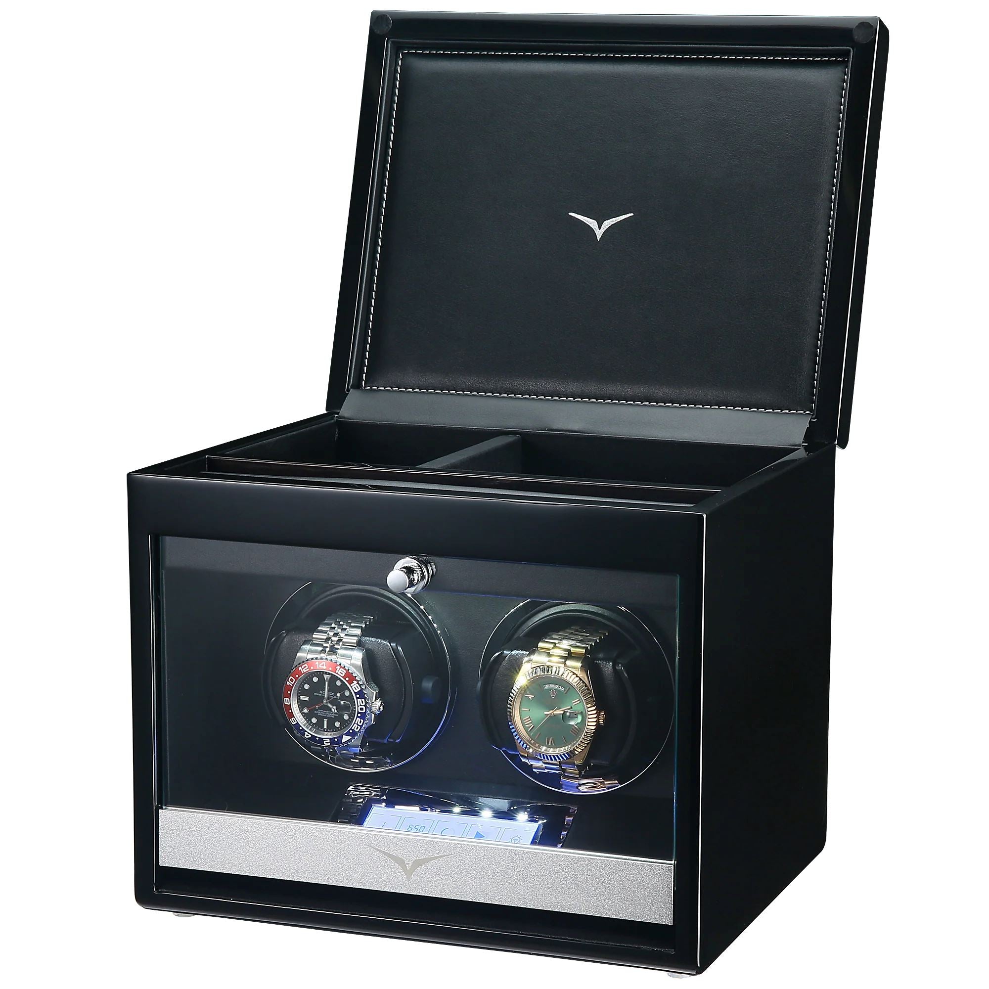 Seconds - Vancouver Watch Winder for 2 Black Seconds Clinks