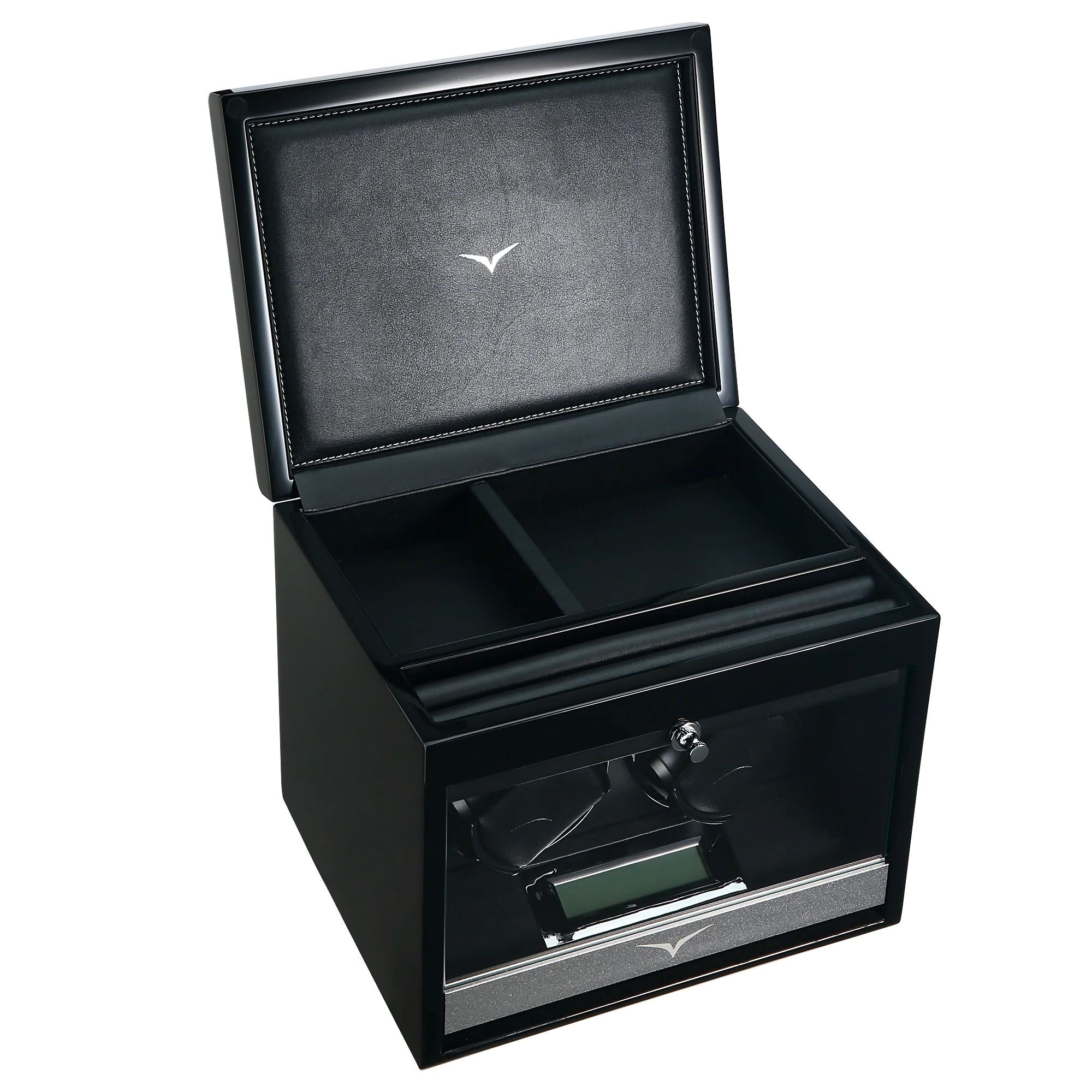 Seconds - Vancouver Watch Winder for 2 Black (a) Seconds Clinks