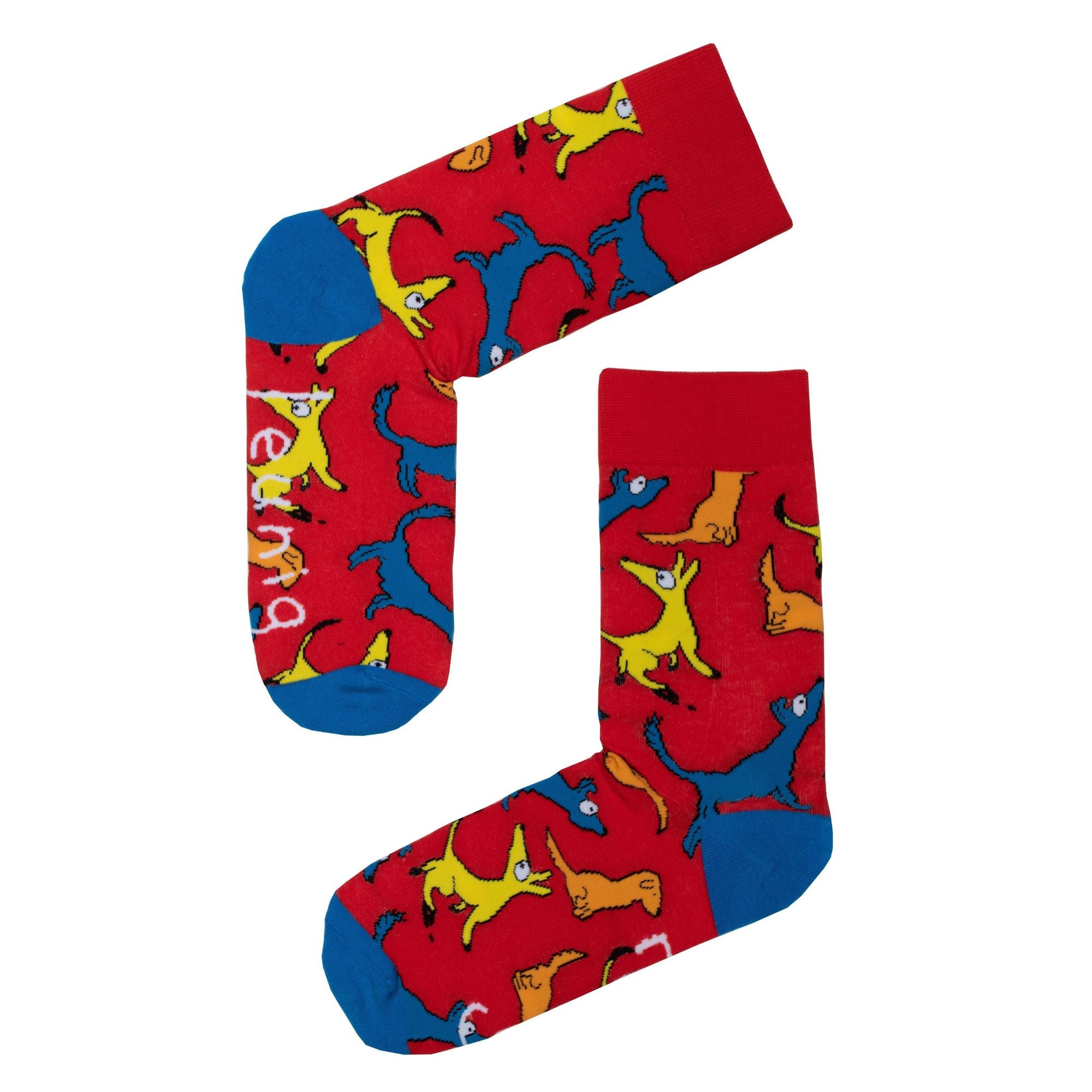 Leunig Dogs Socks Red Socks Leunig for James Harper Default