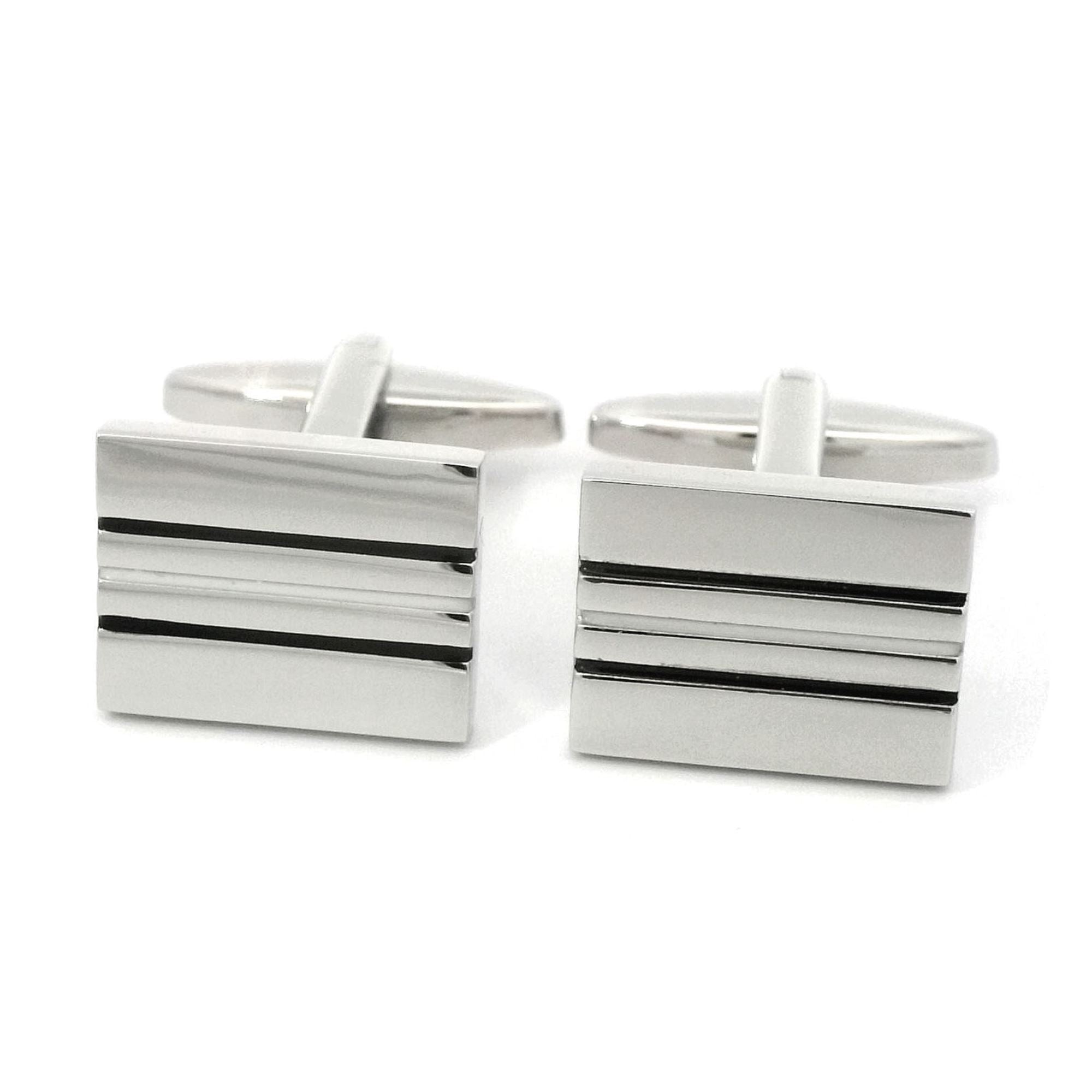 Classic Stripes Cufflinks Classic & Modern Cufflinks Clinks Australia