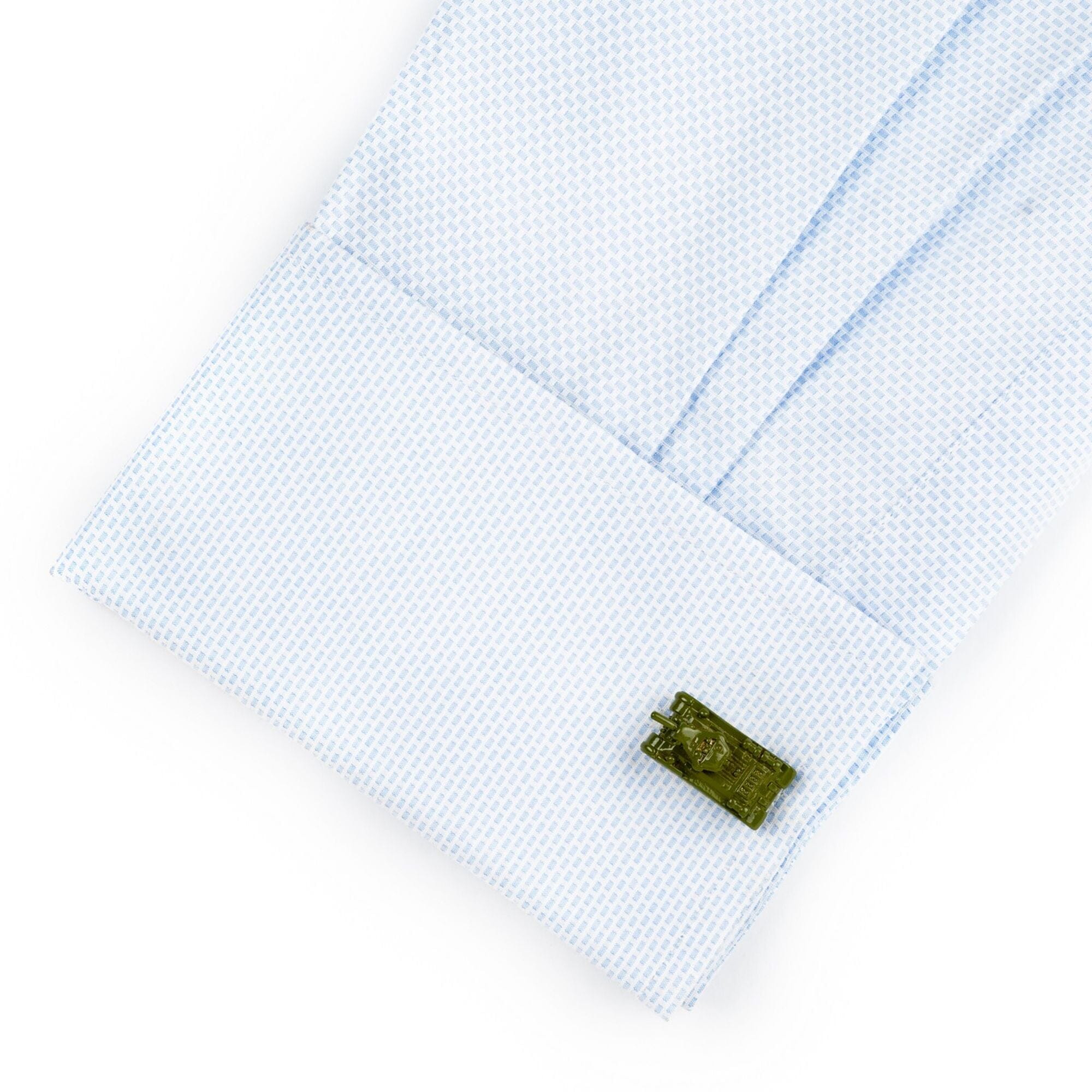 Green Army Tank Cufflinks Novelty Cufflinks Clinks Australia