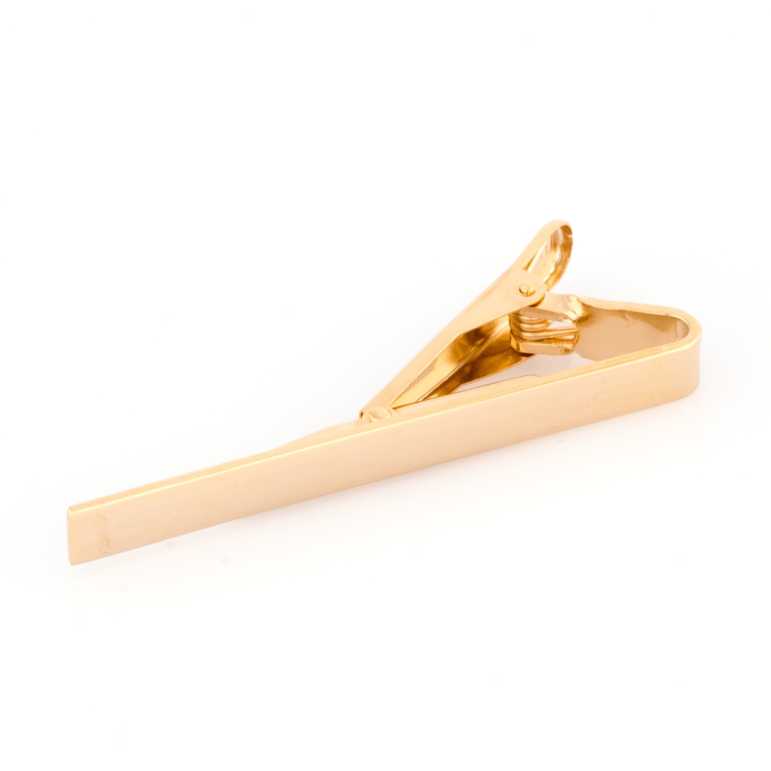 Shiny Gold Tie Clip Tie Clips Clinks Australia