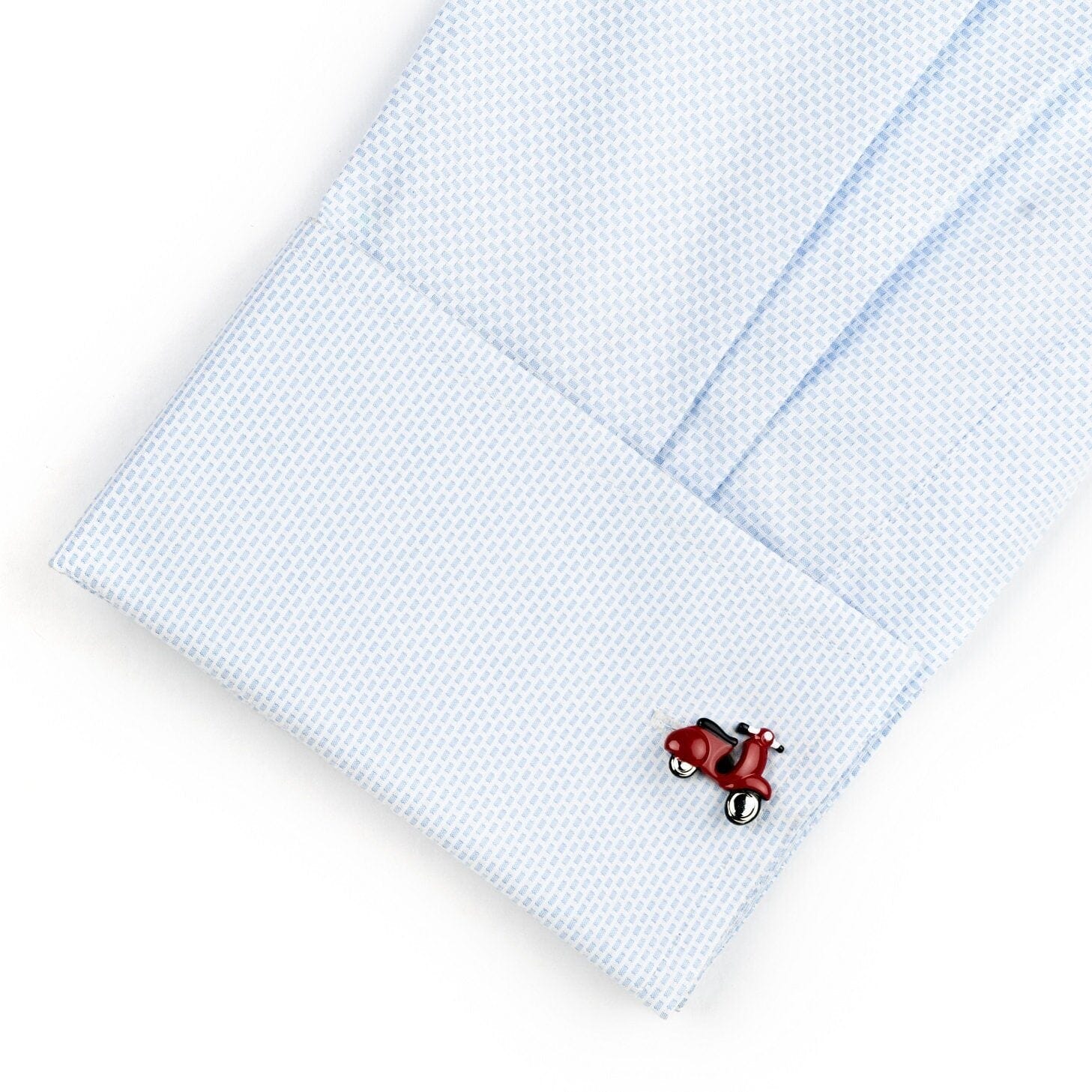 Red 3D Vespa Scooter Cufflinks Novelty Cufflinks Clinks Australia