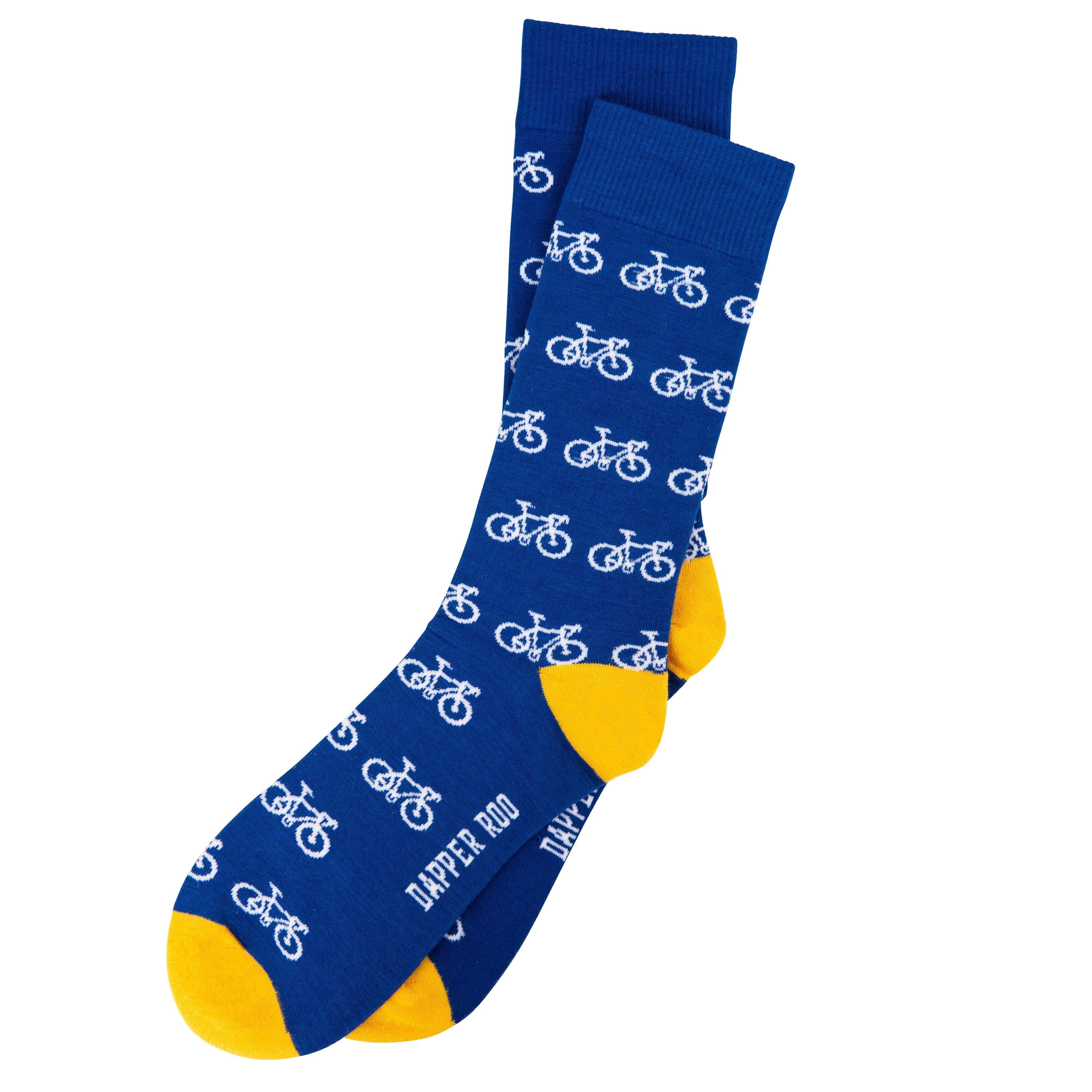 Ride On Bicycle Cycling Bamboo Socks by Dapper Roo Socks Dapper Roo Default
