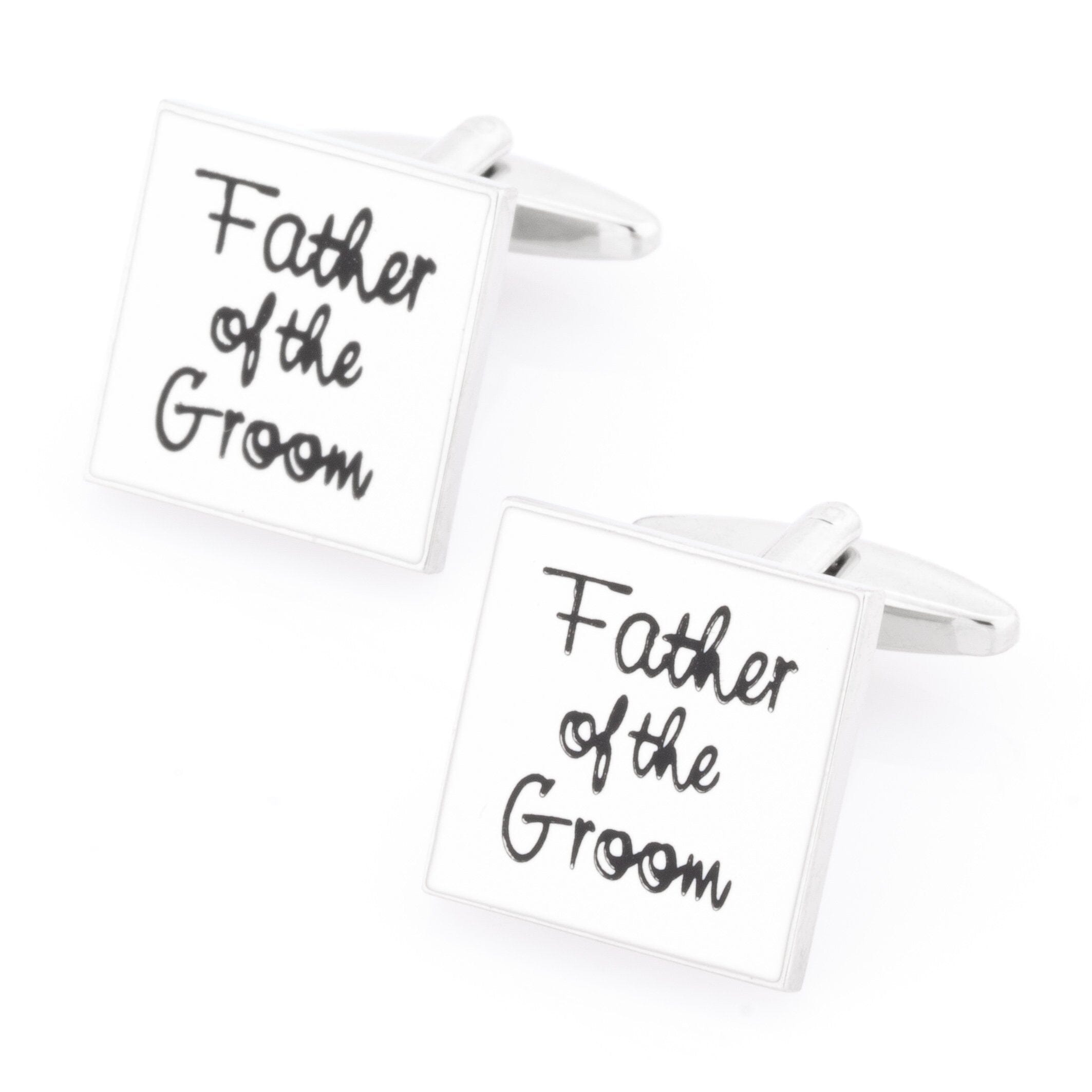 Father of the Groom White Wedding Cufflinks Wedding Cufflinks Clinks Australia