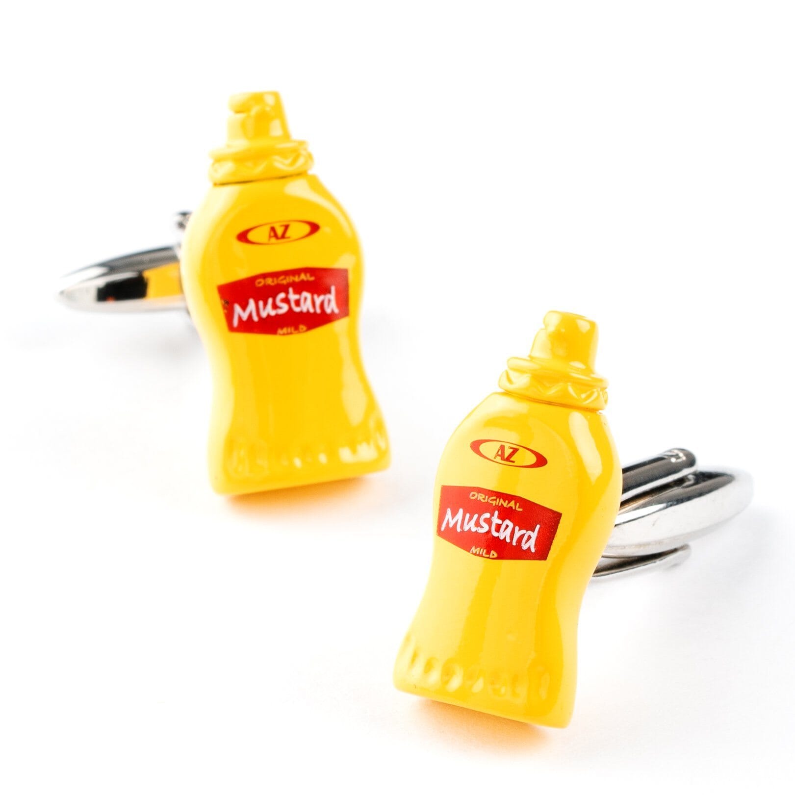 AZ Original Mustard Cufflinks Novelty Cufflinks Clinks Australia