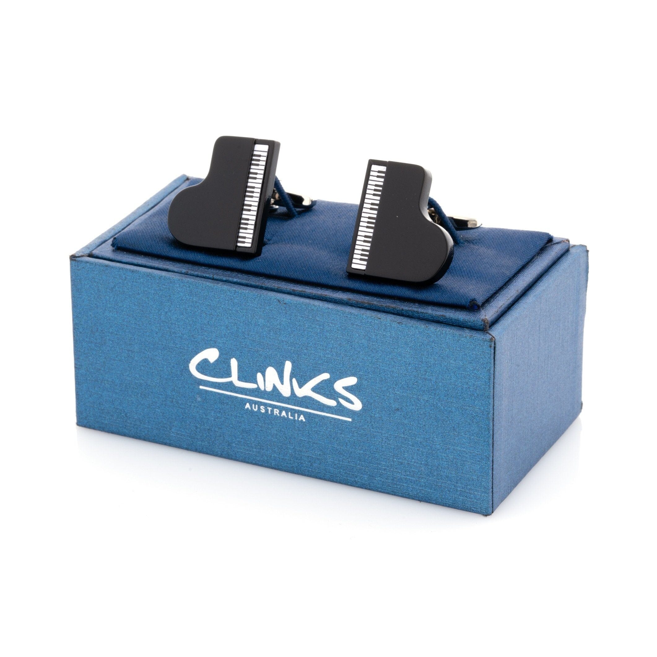Black & White Piano Cufflinks Novelty Cufflinks Clinks Australia