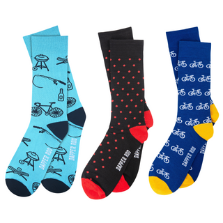 Papa Fahrrad Socken-Geschenkset