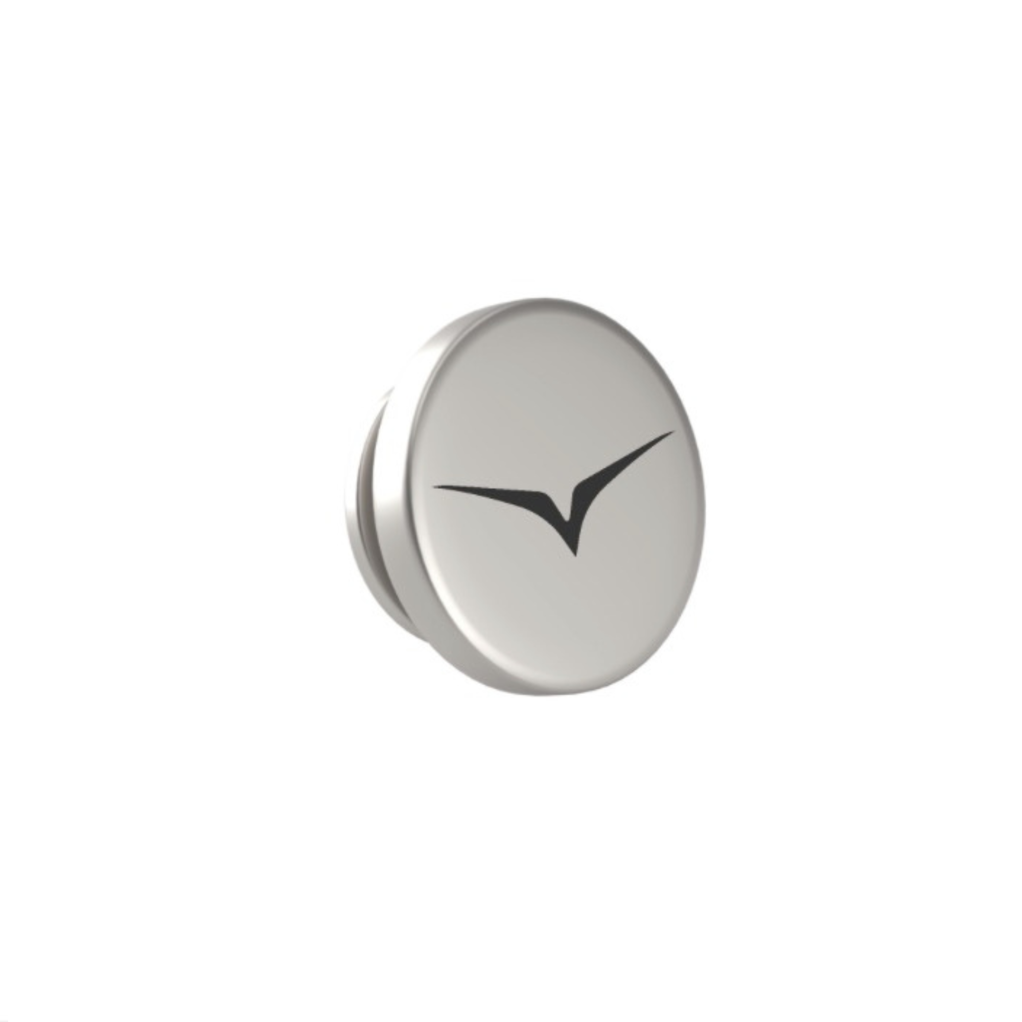 Custom Logo Engraved Round Lapel Pin