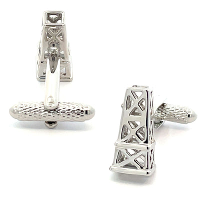 Oil Derrick Cufflinks