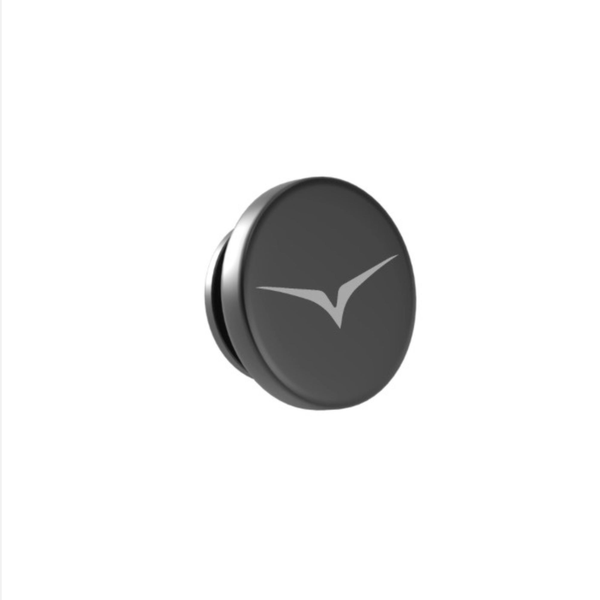 Custom Logo Engraved Round Lapel Pin