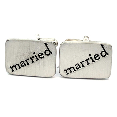 Married Wedding Cufflinks