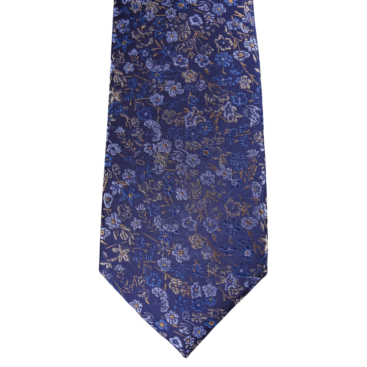 Blue Garden Floral Tie