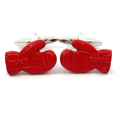 Red Boxing Gloves Cufflinks