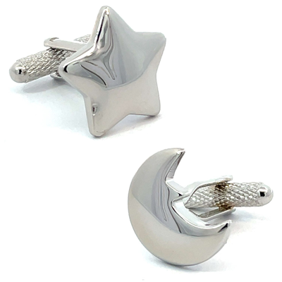 Star & Moon Cufflinks