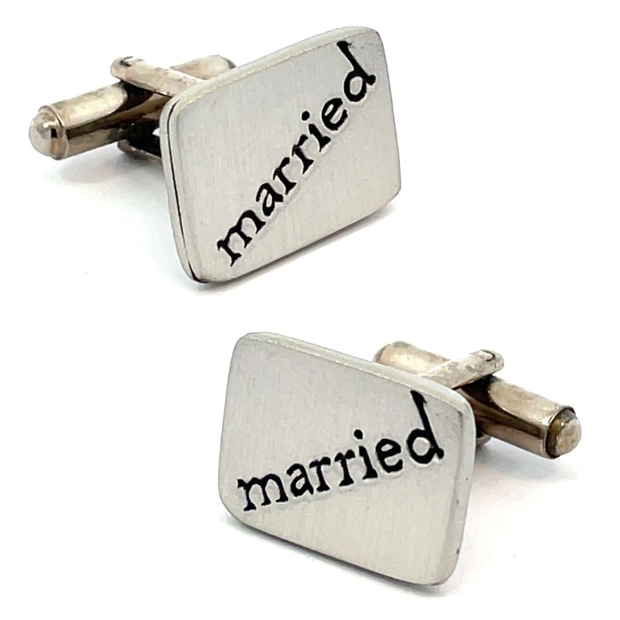 Married Wedding Cufflinks