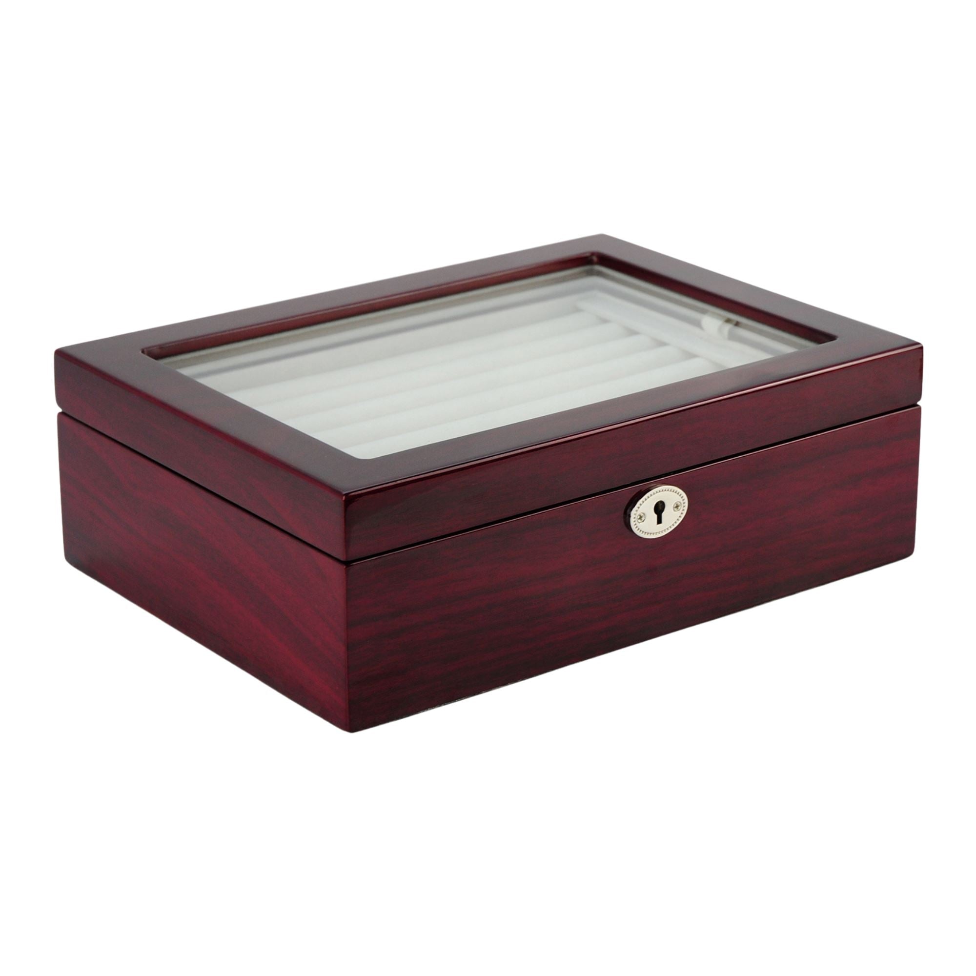 72 Pairs Cherry Wooden Cufflink Box Cufflink Boxes Clinks Australia 