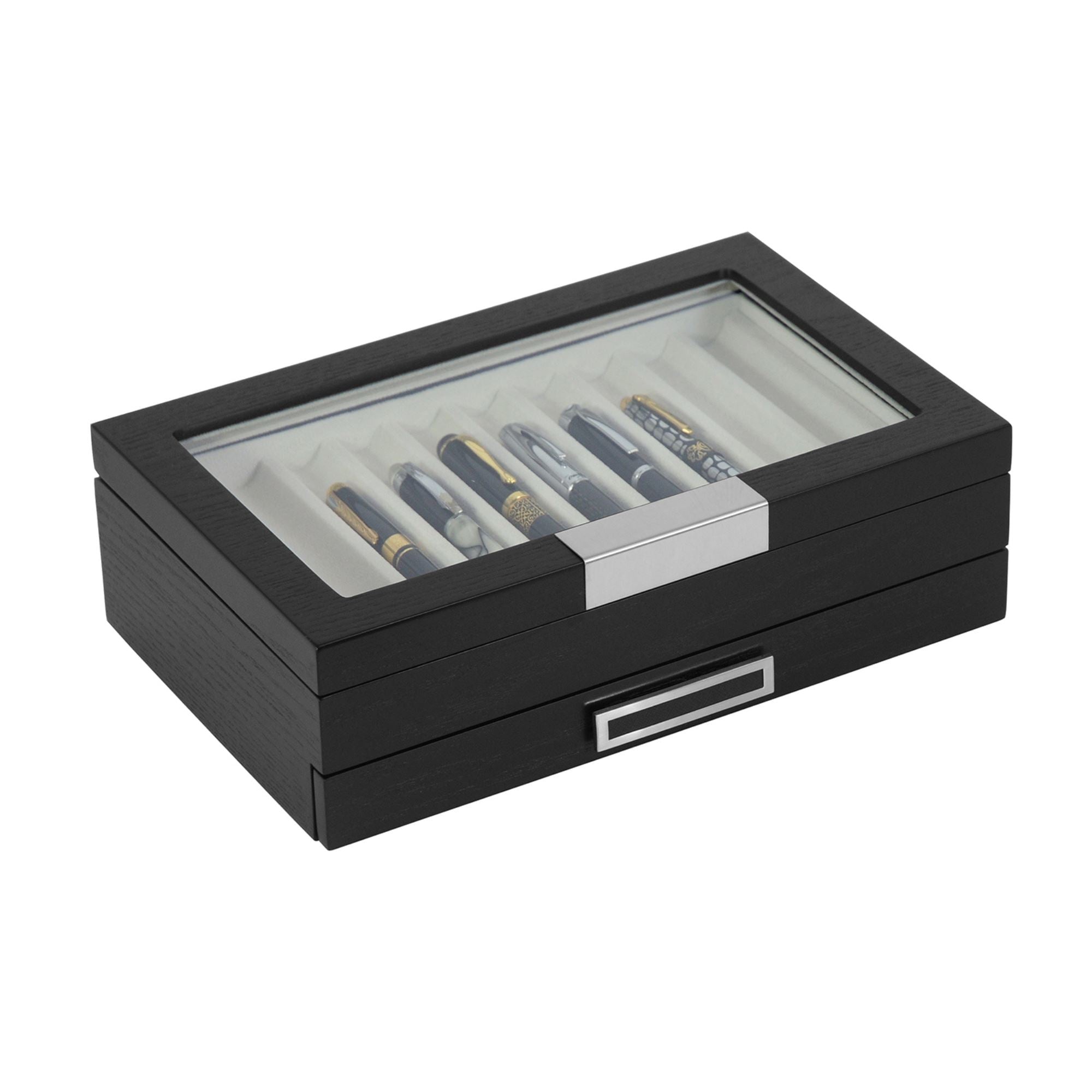 20 Slots Wooden Pen Box Storage Boxes Clinks Australia 