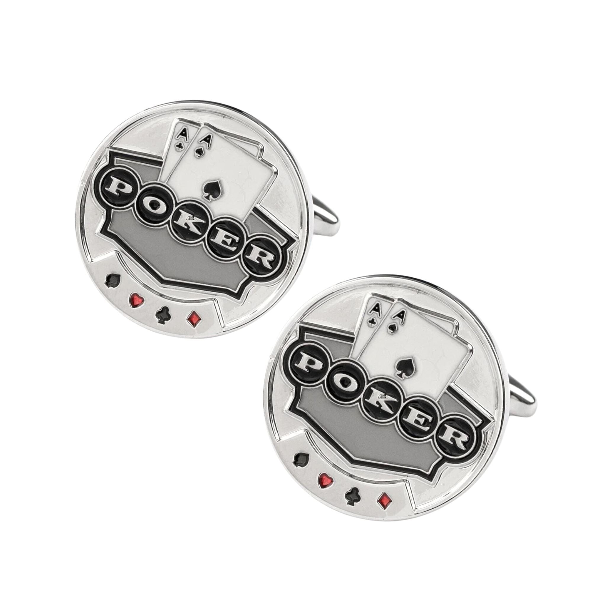 Poker Pocket Aces Poker Chip Novelty Cufflinks Clinks Australia 
