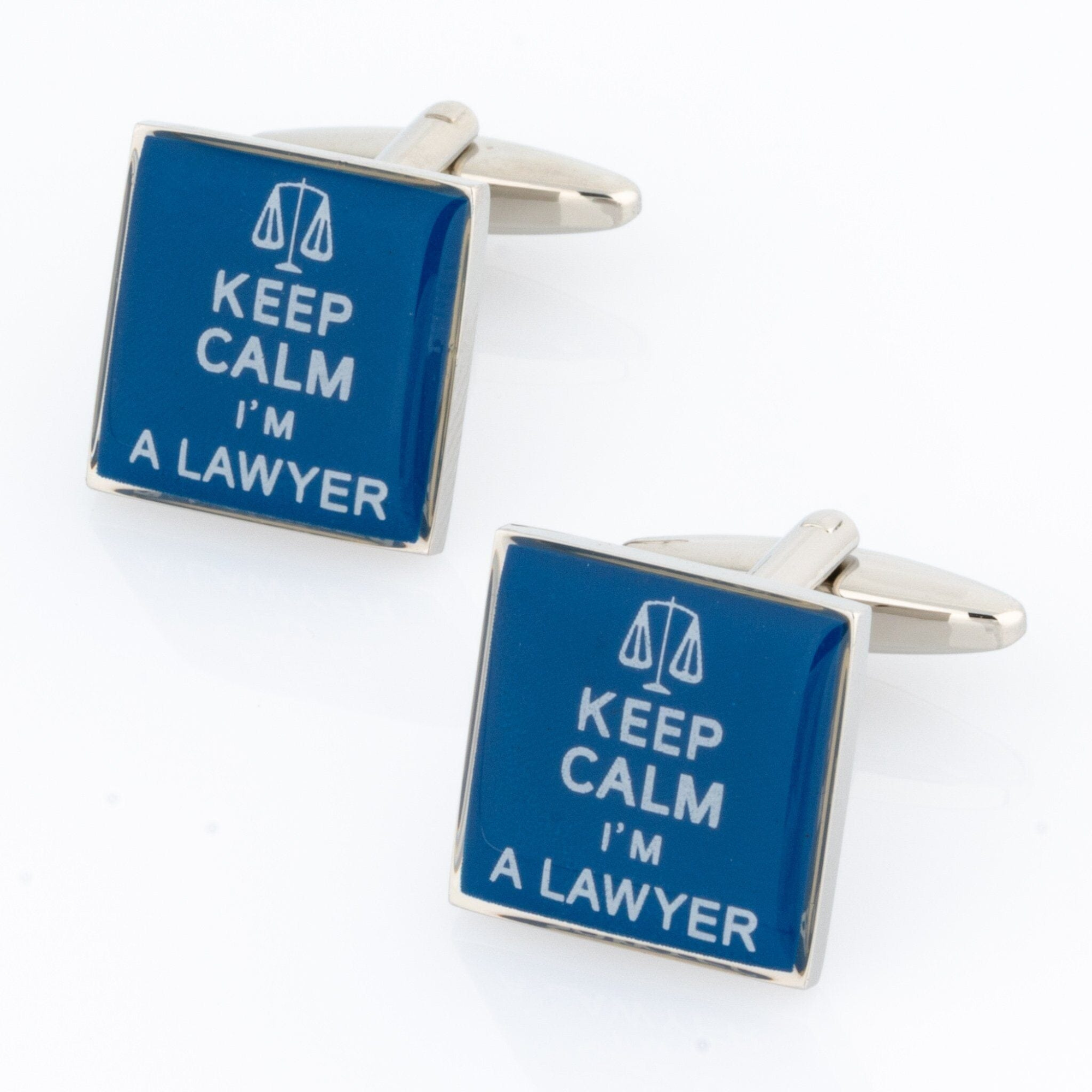 Keep Calm I'm a Lawyer Cufflinks