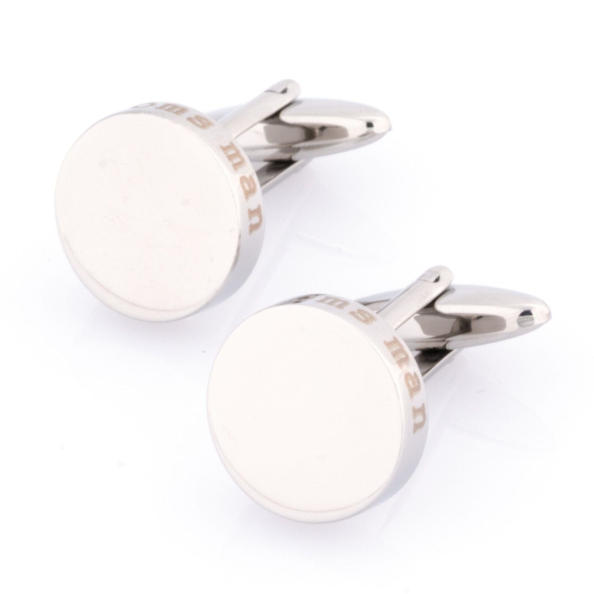 Groomsman Laser Etched Round Engravable Wedding Cufflinks Wedding Cufflinks Clinks Australia Groomsman Laser Etched Round Engravable Cufflinks 