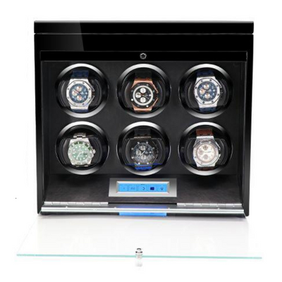 Vancouver Watch Winder for 6 Black