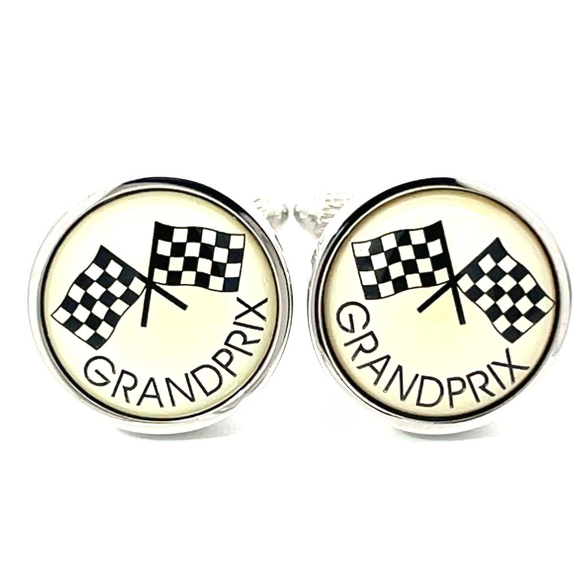 Grand Prix Flags Cufflinks