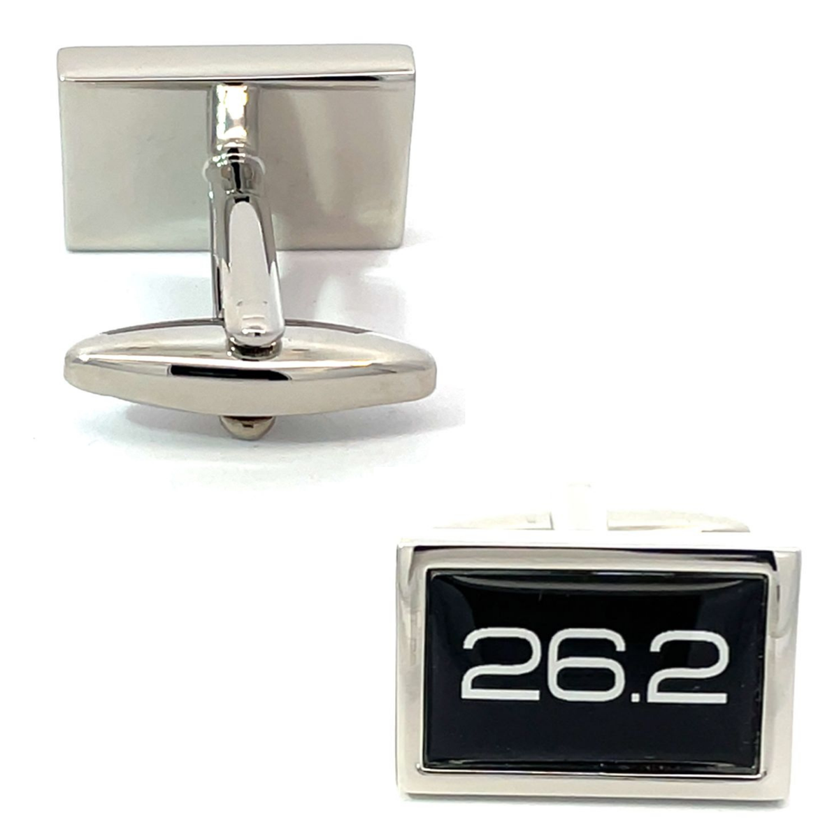 26.2 Miles Marathon Runner Cufflinks