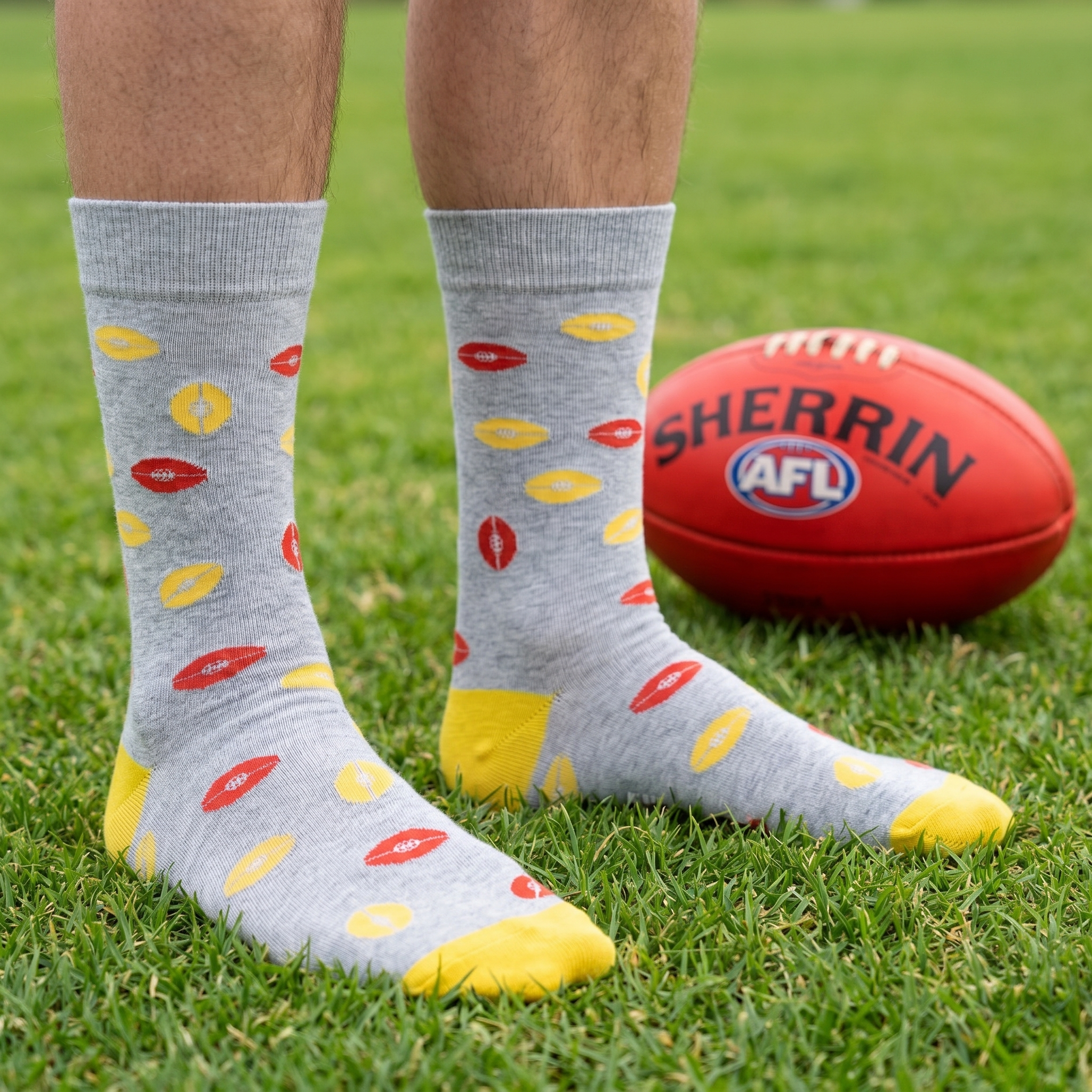 Footy Socks by Dapper Roo lifestyle image - Nano Banana 2 #3