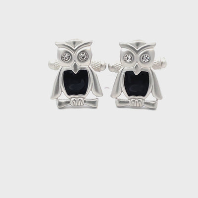 The Wise Old Owl Cufflinks