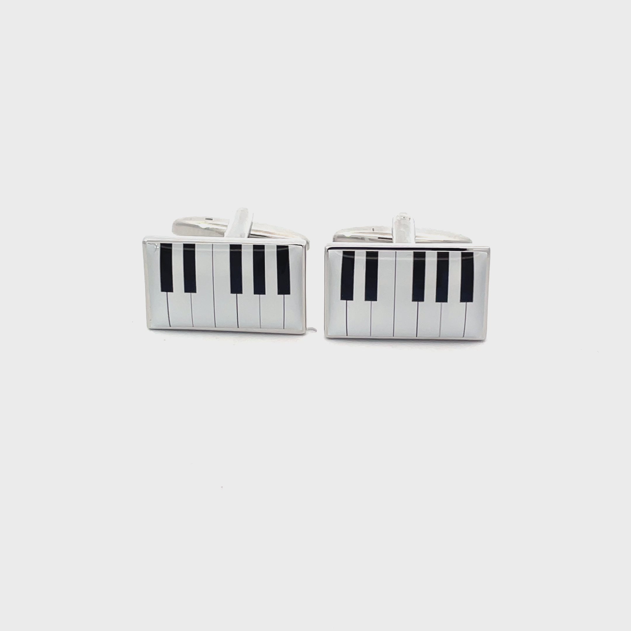 Piano Keyboard Cufflinks
