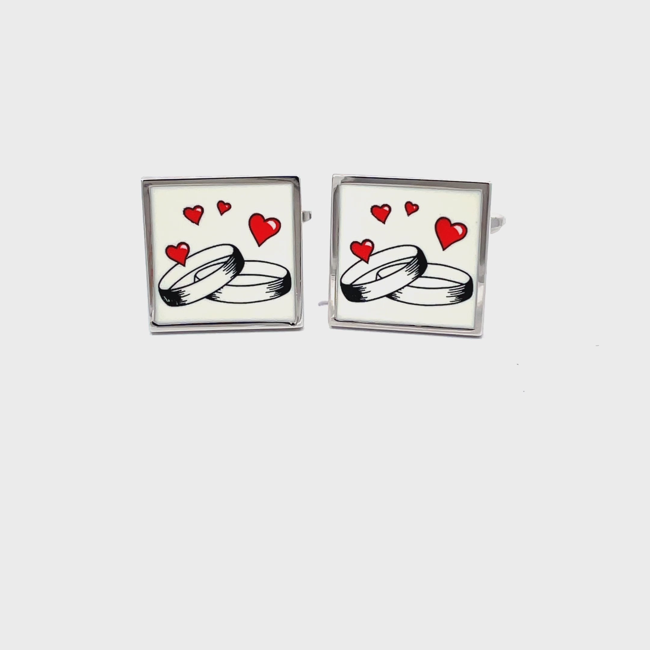 Wedding Ring Cufflinks