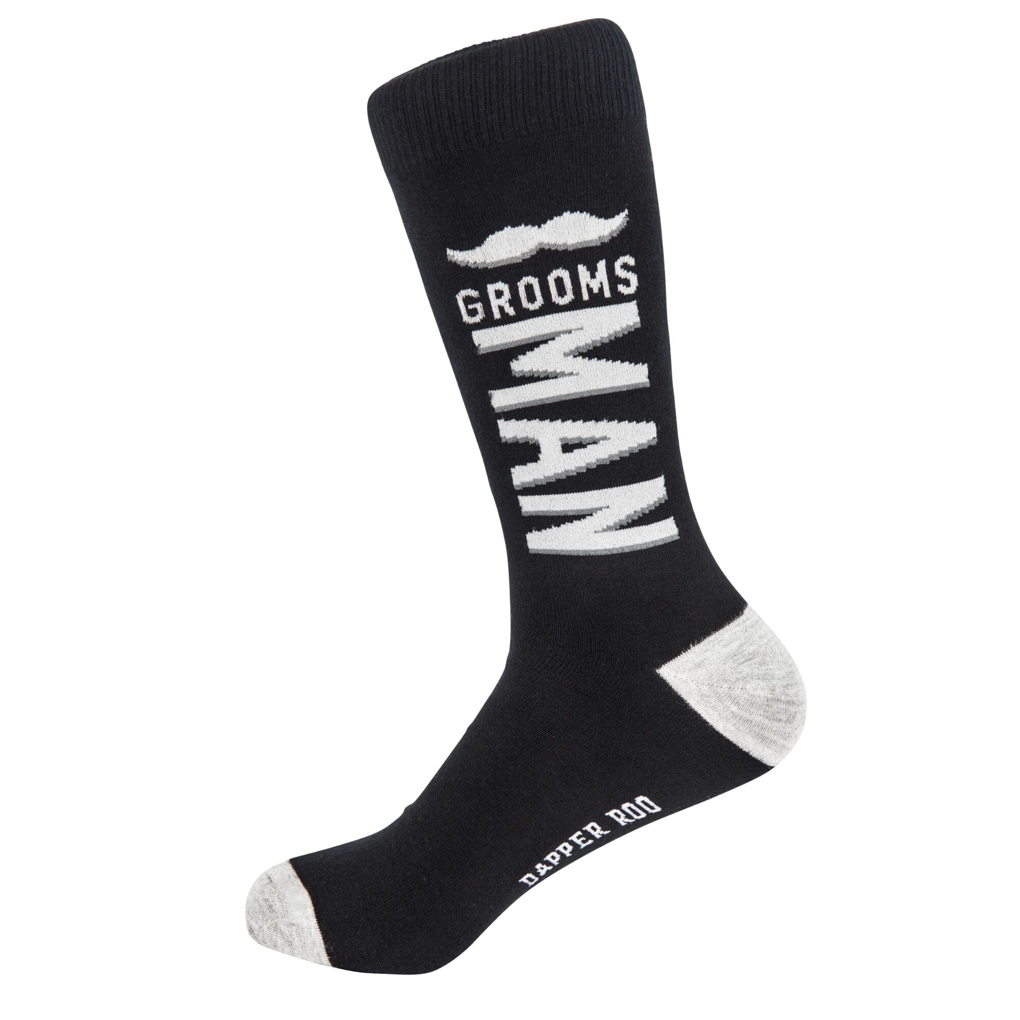 Groomsman Wedding Party Bamboo Socks by Dapper Roo Socks Dapper Roo 