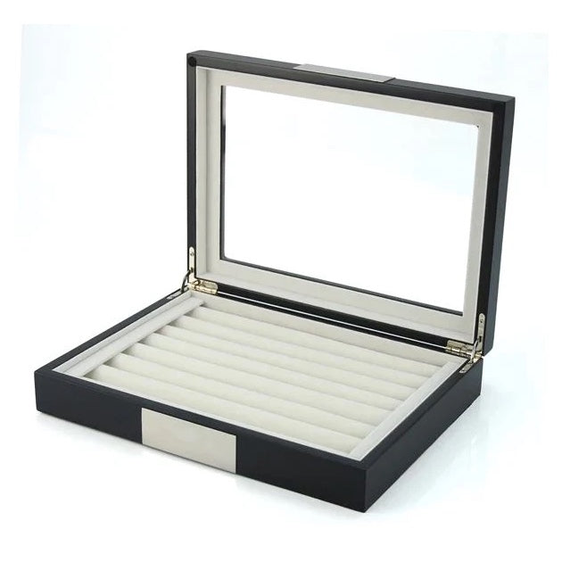 36 Pairs Wood Cufflink Box Storage Boxes Clinks 