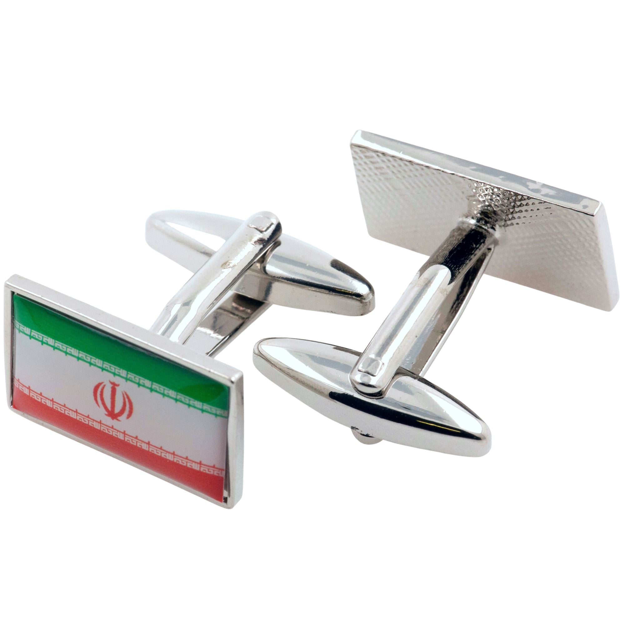 Flag of Iran Cufflinks Novelty Cufflinks Clinks 