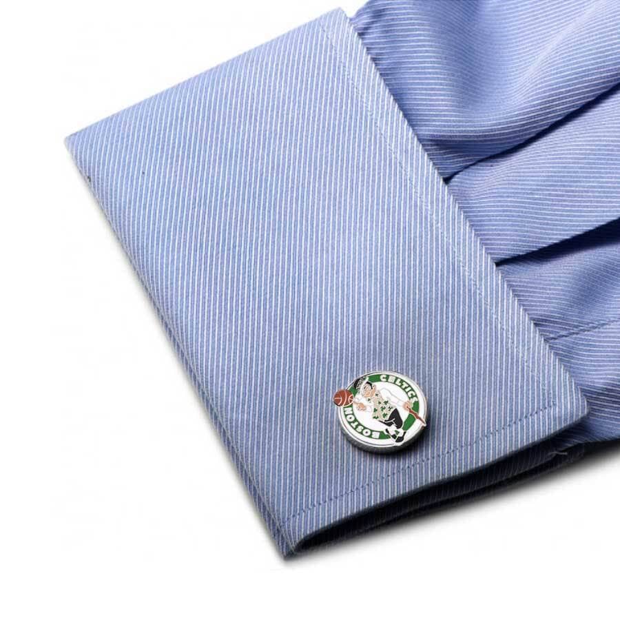 Boston Celtics Cufflinks Novelty Cufflinks NBA 