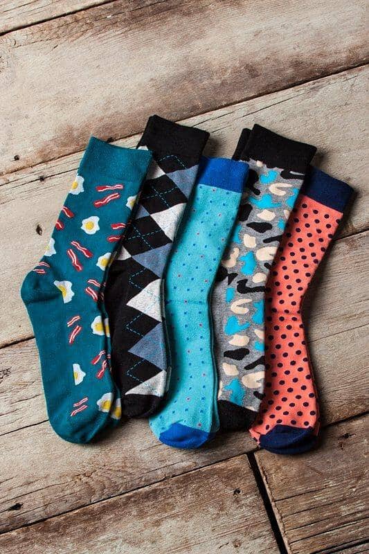 Bacon & Eggs Sock Socks Sock Genius 
