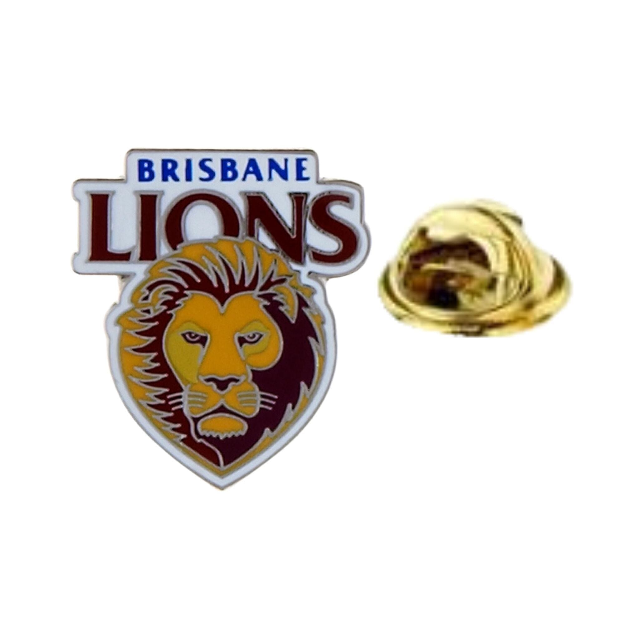 Brisbane Lions Logo AFL Pin Lapel Pin Clinks Default 