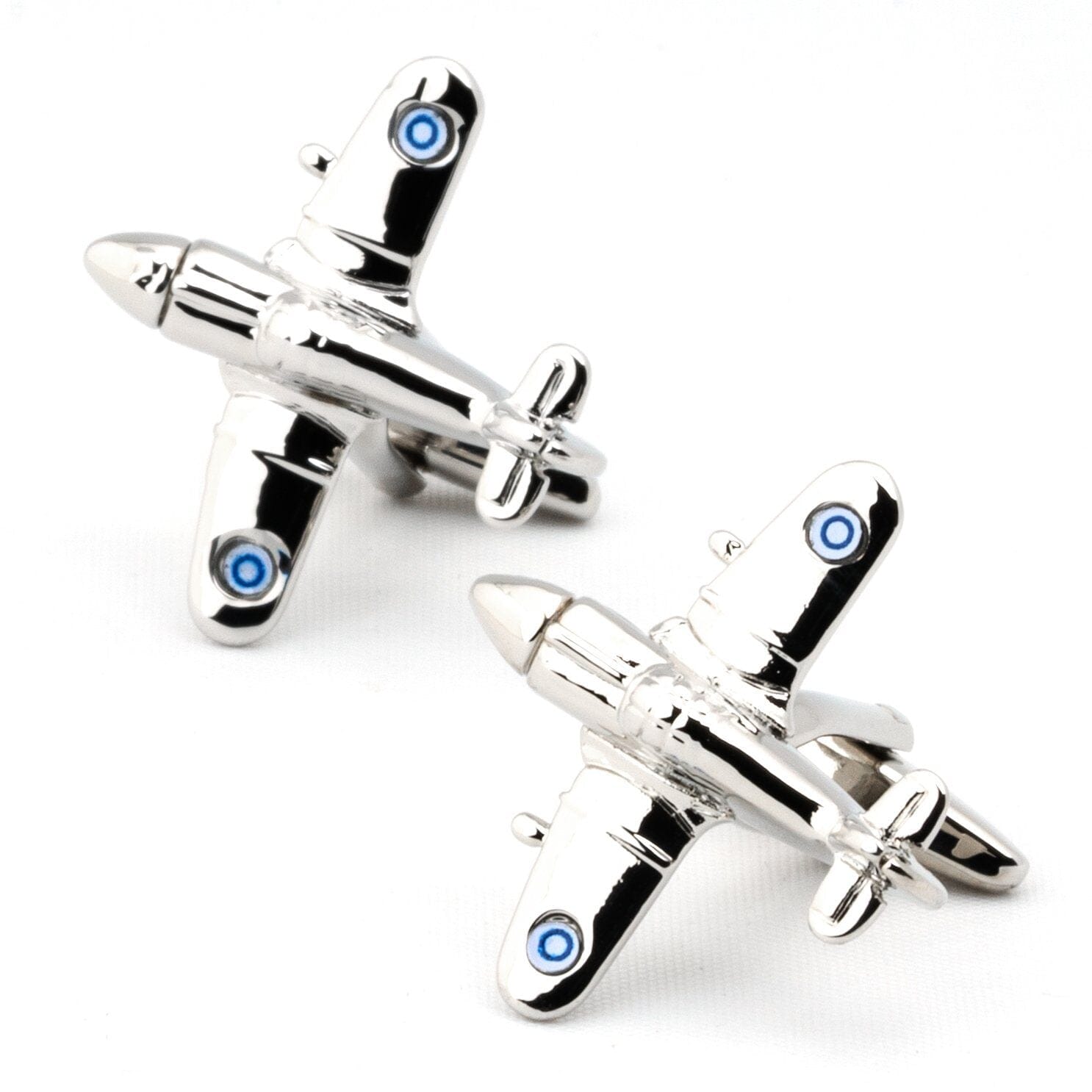 Silver Fighter Jet Plane Cufflinks Novelty Cufflinks Clinks Australia 