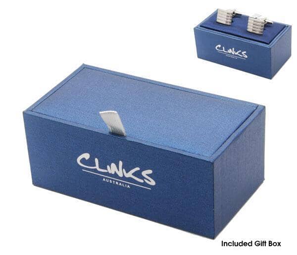 Silver Multi Lines Tie Clip Tie Clips Clinks Australia 