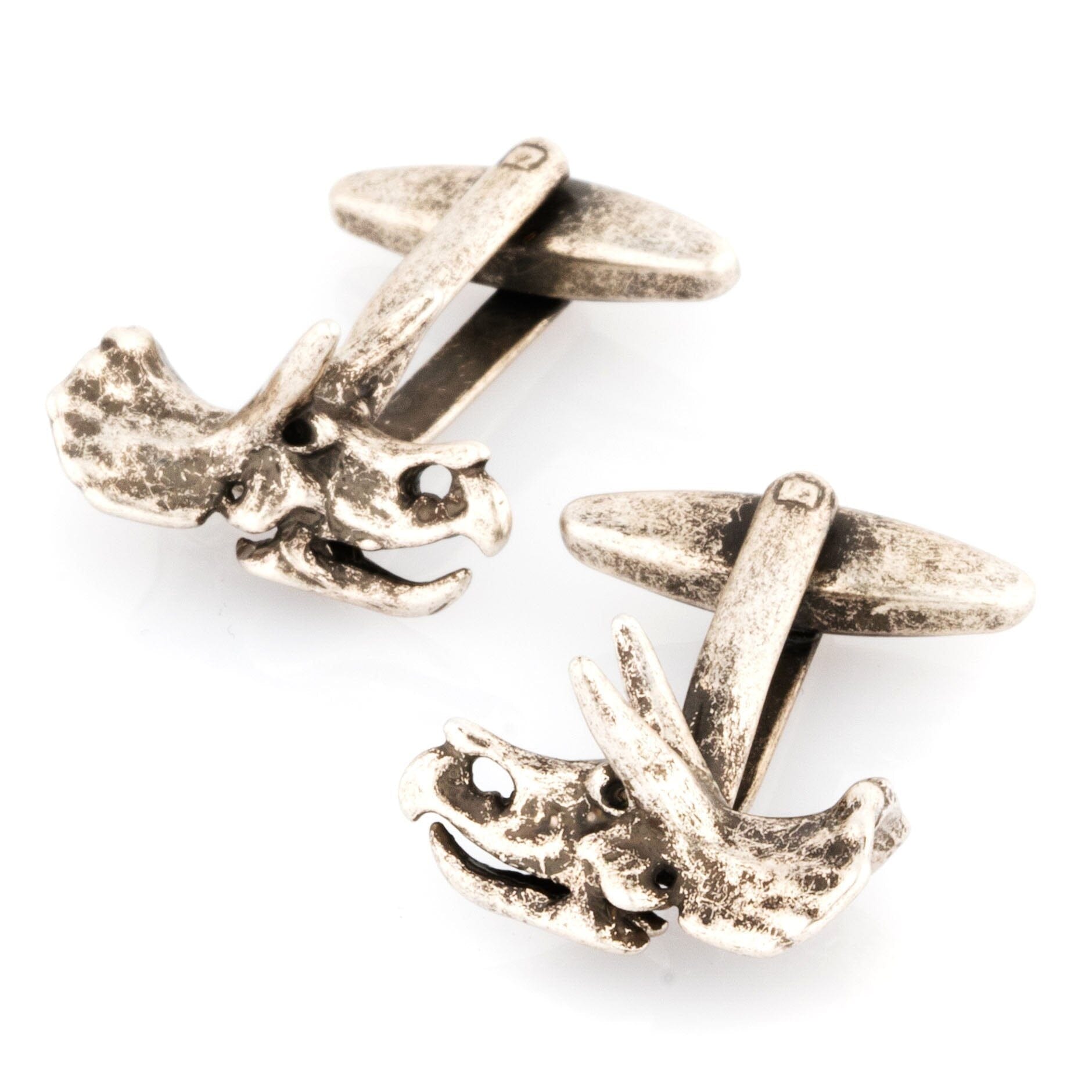 Triceratops Skull Dinosaur Cufflinks Novelty Cufflinks Clinks Australia Triceratops Skull Dinosaur Cufflinks 
