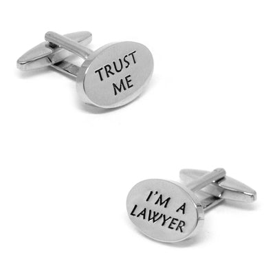 Trust Me I'm a Lawyer Cufflinks