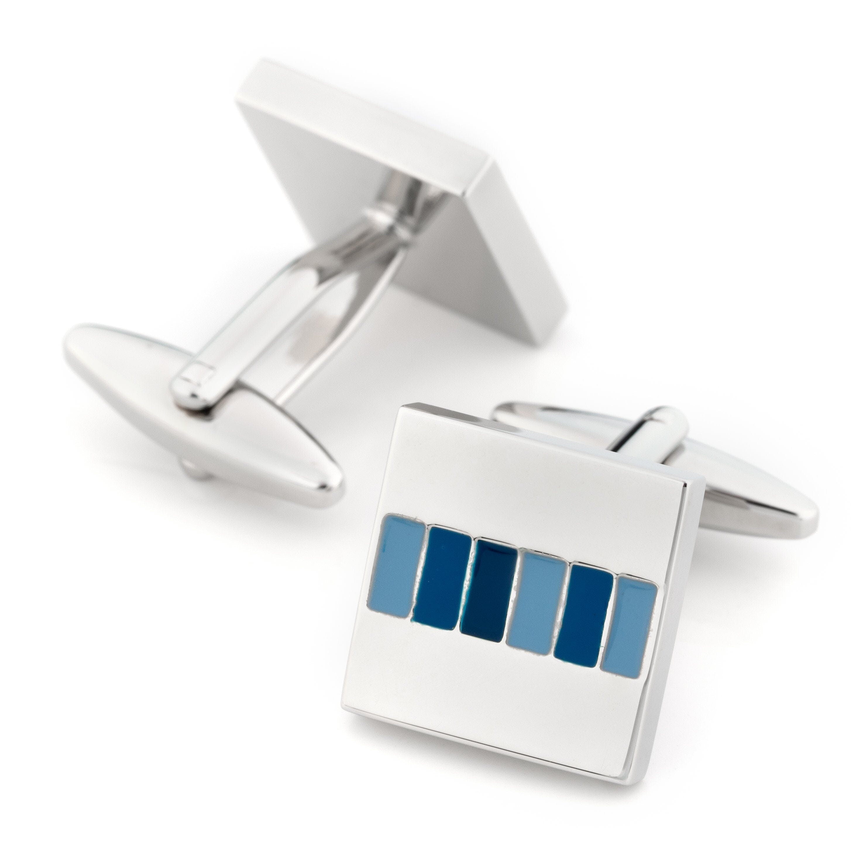 The Blues Cufflinks Classic & Modern Cufflinks Clinks Australia The Blues Cufflinks 
