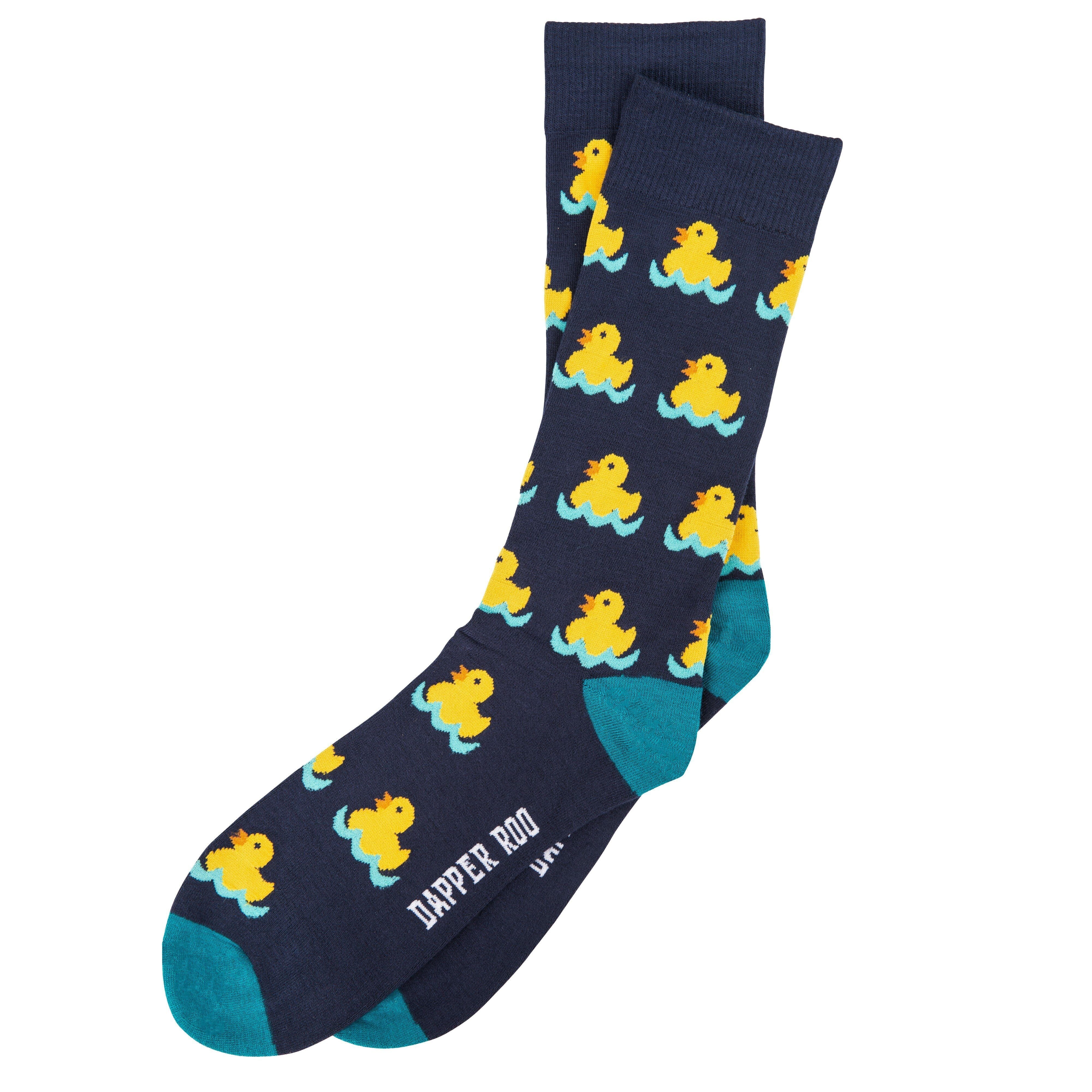 Rubber Ducky Bamboo Socks by Dapper Roo Socks Dapper Roo Default 