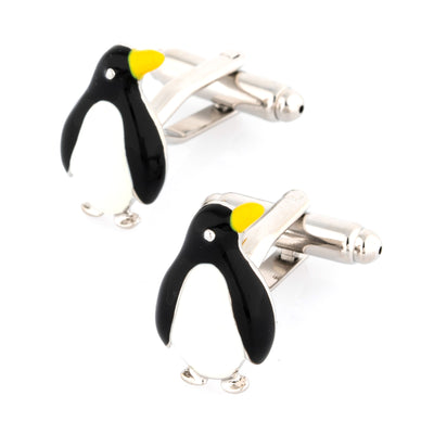 Black and White Penguin Cufflinks